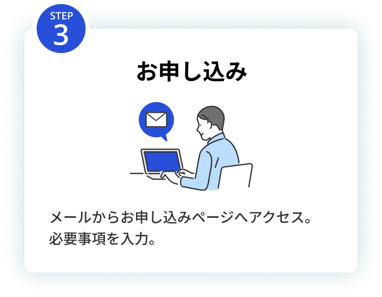 お申し込み