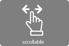 scrollable